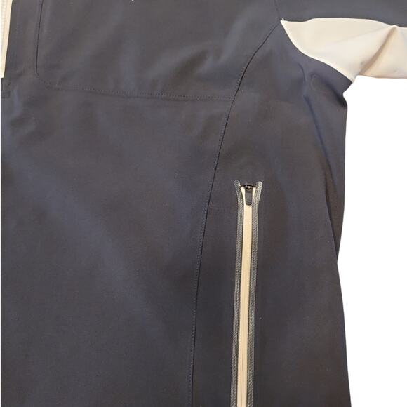 FootJoy DryJoys Tour XP Golf Pullover M Black 1/2 Zip Waterproof – Flaw - Picture 4 of 13